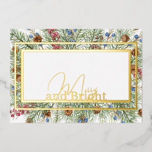 Festividad de la foto de Merry and Bright