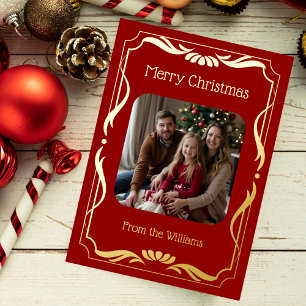 Festividad de la plantilla de tarjetas de Navidade