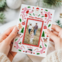 Festividad de la tarjeta de felicitación de la fot