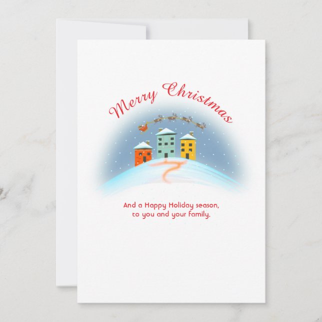 Festividad de la tarjeta de navidades 2024 (Anverso)