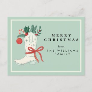Festividad de la tarjeta postal de Navidades de Va