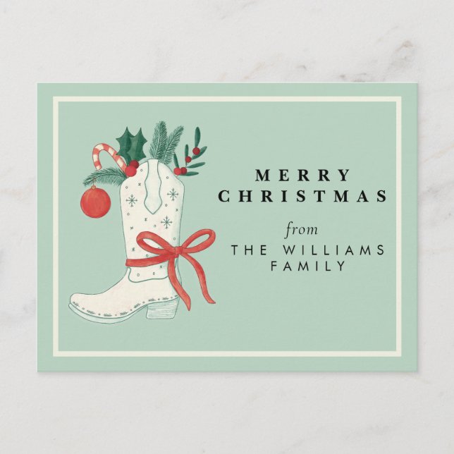 Festividad de la tarjeta postal de Navidades de Va (Anverso)