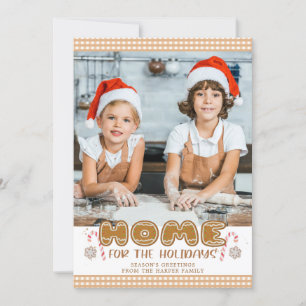 Festividad de pan de jengibre en casa para las vac