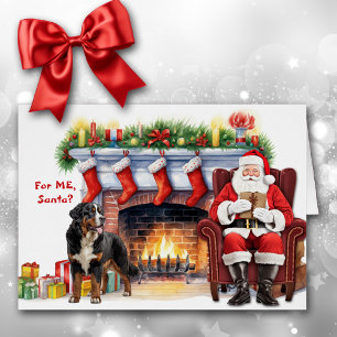 Festividad de perro de montaña de Santa Claus Bern
