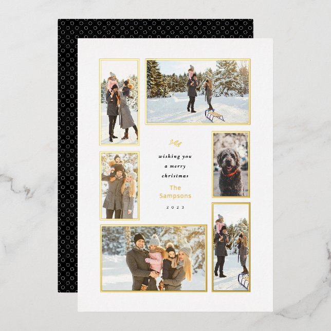 Festividad de Relieve metalizado de Navidades de l (Anverso/Reverso)