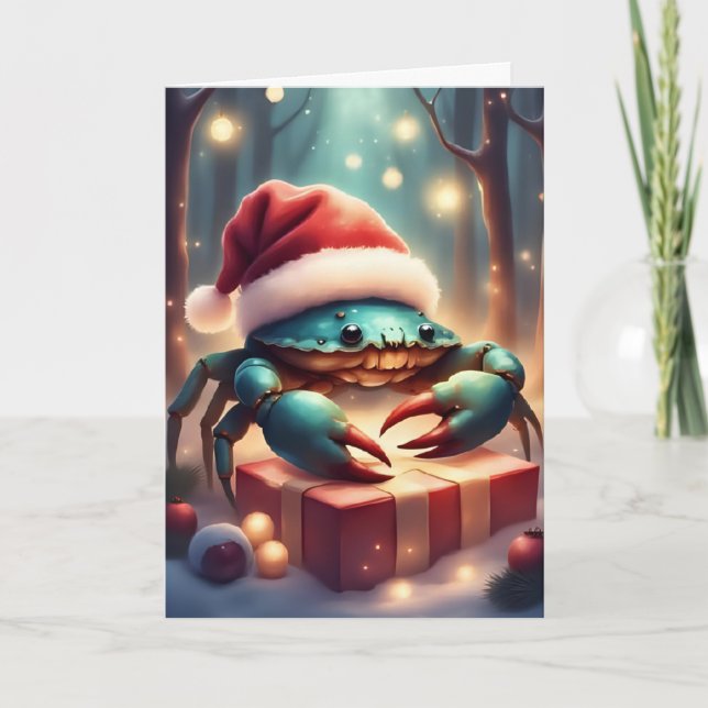 Festividad de Santa Cruz - Tarjeta de Navidades co (Anverso)