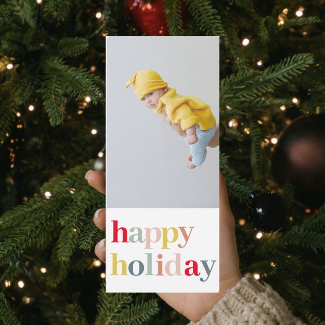 Festividad feliz de color Pastel moderno con foto (Subido por el creador)