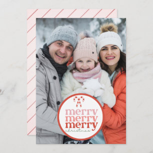 Festividad Feliz Navidad Candy Cane Red Green Phot