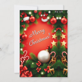 Festividad Feliz Navidad personalizada