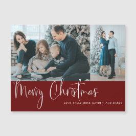 Festividad Feliz Navidad Script 2 Collage de fotos