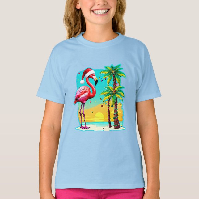Festividad feriada de palmas en camiseta (Anverso)