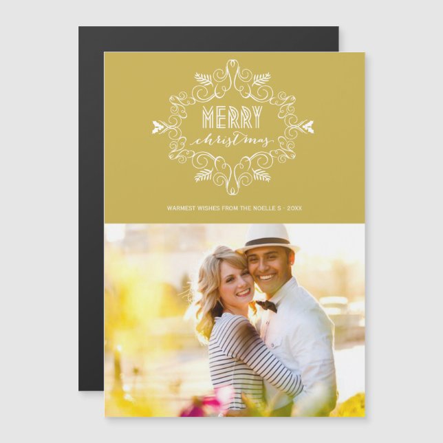 Festividad Festividad Deco Festividad Tarjeta magn (Anverso/Reverso)