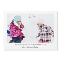 Festividad fotográfica de los Navidades Minimalist