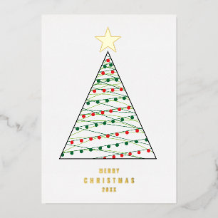 Festividad fotográfica mínima del árbol de Navidad