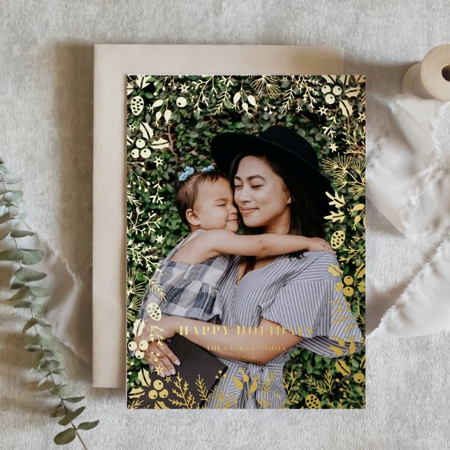 Festividad Navidades de fotografía de marco de fol (Subido por el creador)