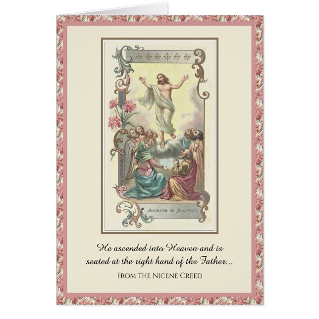 Festividad Religiosa Católica de Ascensión de Jesú (Frente)