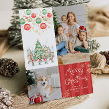 Festividades de las franjas rojas Feliz Navidad 2 