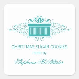 Festividades De Swirls Presentes Pegatinas De Horn