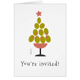 ¡Festividades! Diseño de árbol de oliva