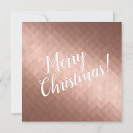 Festividades navideñas rosa diseño de moda dorada