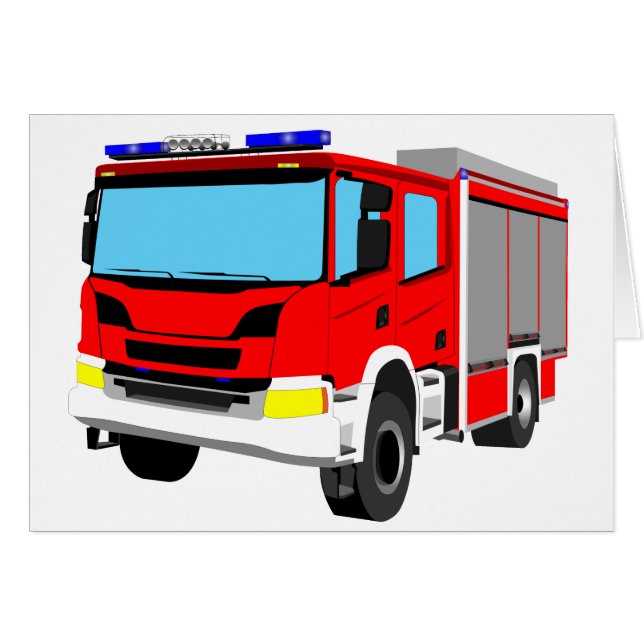 Feuerwehrauto Löschfahrzeug (Anverso (Horizontal))