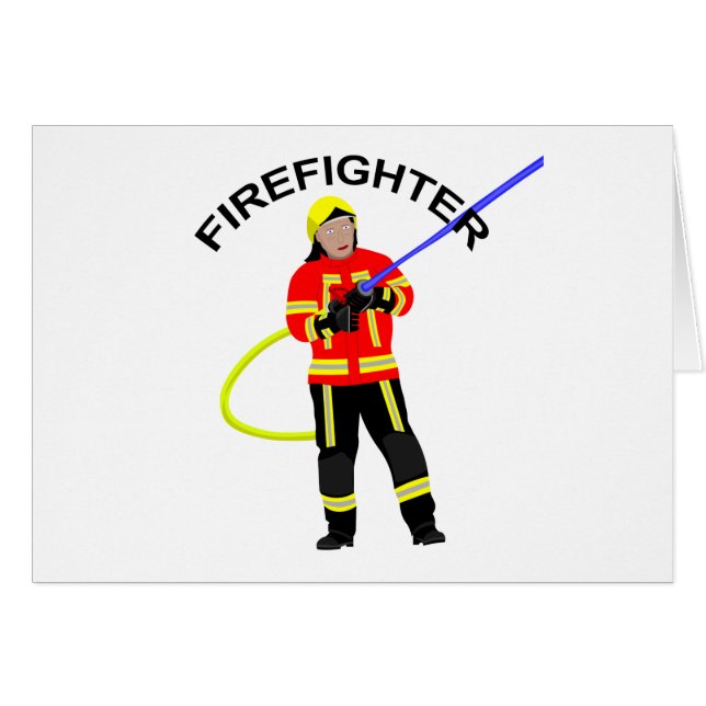 Feuerwehrmann en Einsatzkleidung (Anverso (Horizontal))
