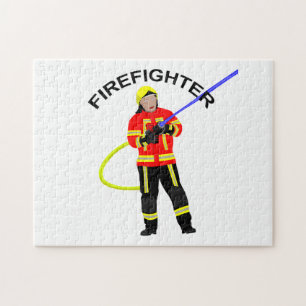 Feuerwehrmann en el rompecabezas de Einsatzkleidun