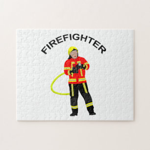 Feuerwehrmann en el rompecabezas de Einsatzkleidun