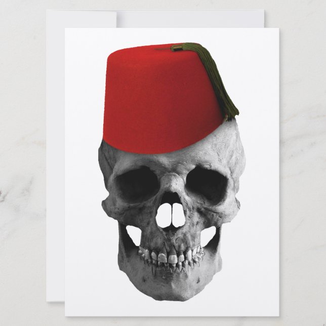 Fez del Effendi: un cuento egipcio de una calavera (Anverso)