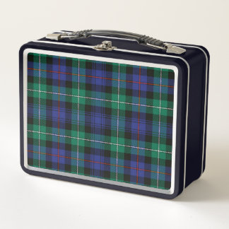 Fiambrera con estampado tartan