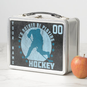 Fiambrera de encargo del hockey sobre hielo del
