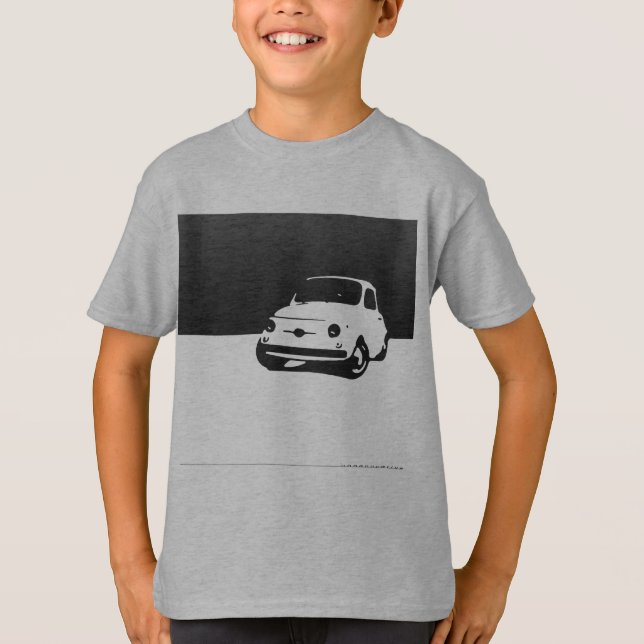 Fiat 500, 1959 - ennegrézcase en el camisetas (Anverso)