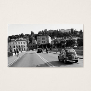 Fiat retro 500 en Florencia