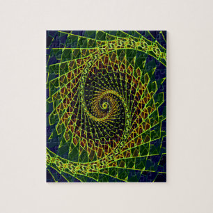 Fibonacci coloreó, rompecabezas
