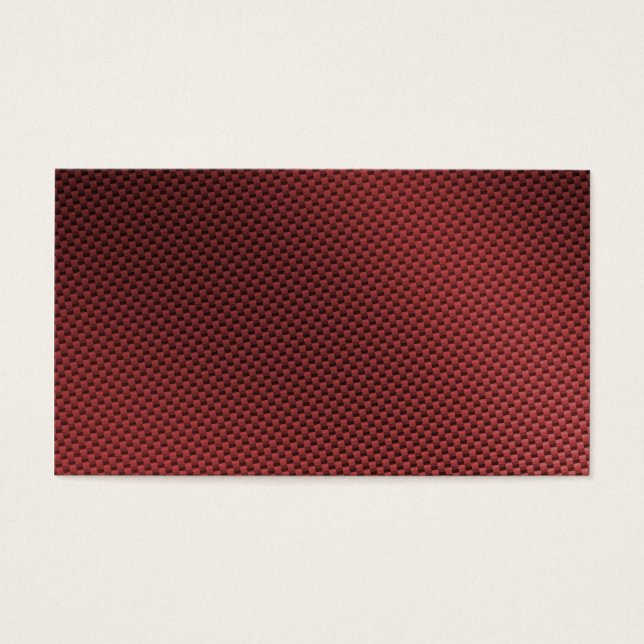 Fibra de Carbono Rojo Patterada (Frente)
