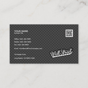 Fibra de carbono - Tarjeta de visita