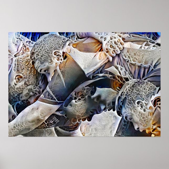 Fibra de goma - Impresión de pintura de gomas (Frente)