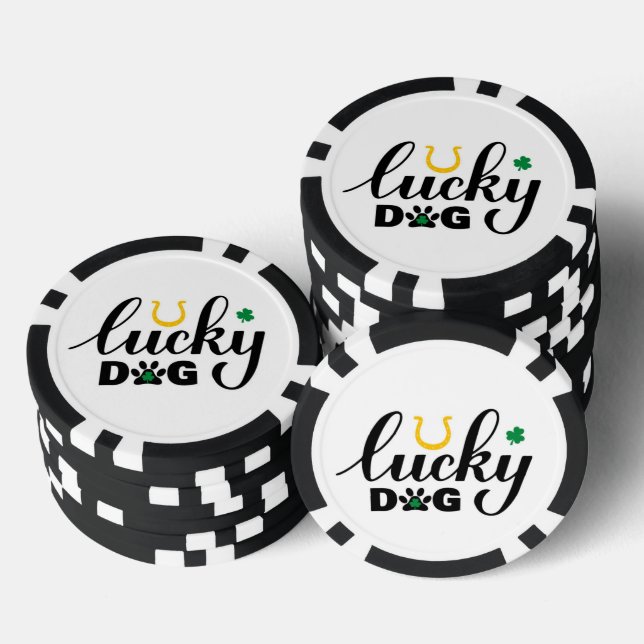 Ficha de Poker U Lucky Dog (Pila)