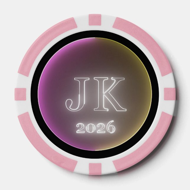 Ficha de póquer JK 2026 (Anverso)