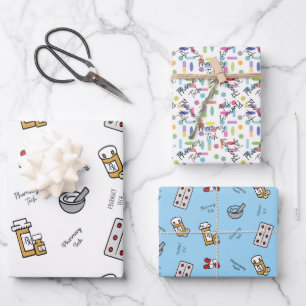 Fichas de papel de embalaje de Farmacy Tech