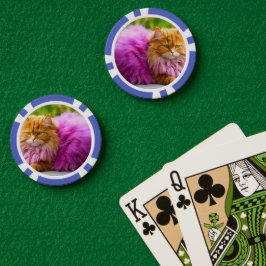 Fichas de Poker Afortunadas para Amantes de Gatos