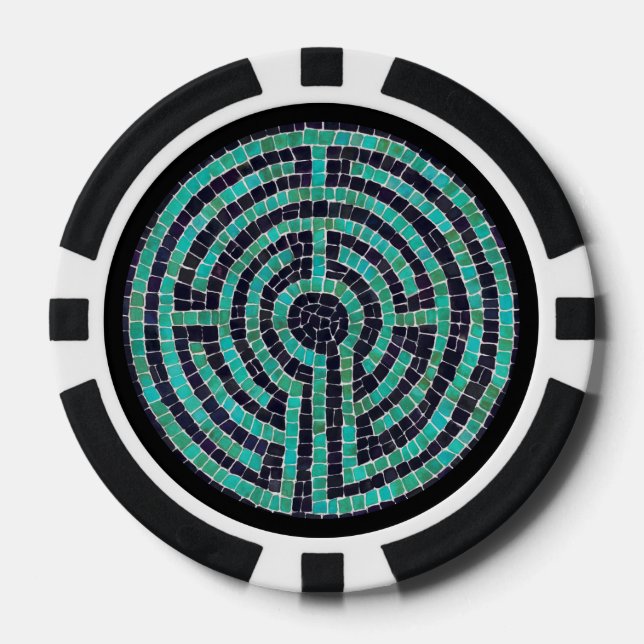 Fichas de Poker LABYRINTH III (Anverso)