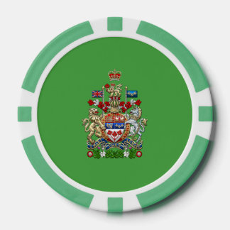 Fichas De Póquer [400] Escudo de armas de Canadá [3D]
