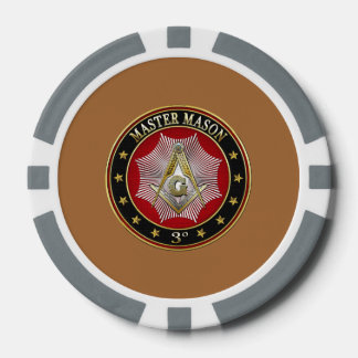 Fichas De Póquer [400] Master Mason - 3er grado Square & Compass