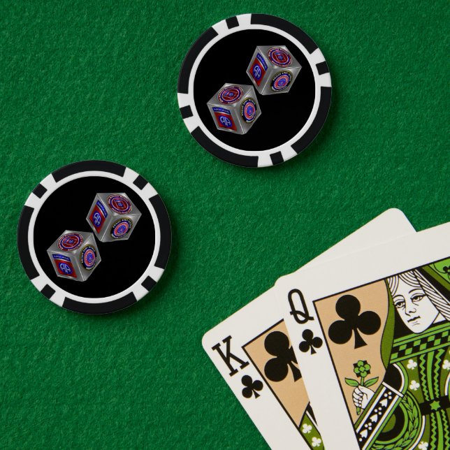 Fichas De Póquer 82.ª División Aérea (Mesa de Poker (Doble))
