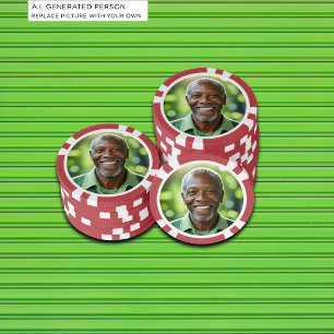Fichas De Póquer Agrega tu propia foto
