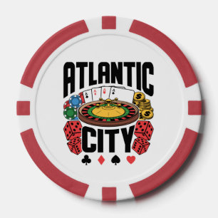 Fichas De Póquer Apuestas en el Casino de Atlantic City New Jersey