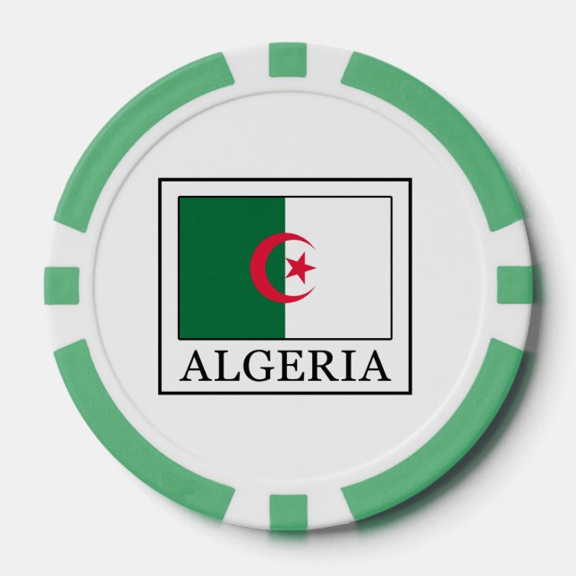 Fichas De Póquer Argelia (Anverso)