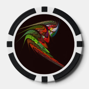 Fichas De Póquer Arte abstracto de Chameleon