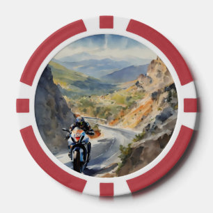 Fichas De Póquer Aventura de alta velocidad en el vibrante paisaje 
